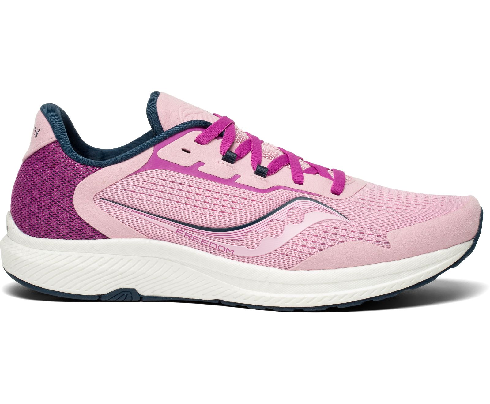 Saucony Freedom 4 Women\'s Running Shoes Pink / Purple | AU 132WNBY